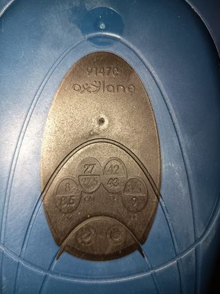 Aletas de natación oxylane talla 42/43