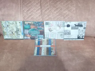 Lote Papel Scrapbooking 15x15 cm