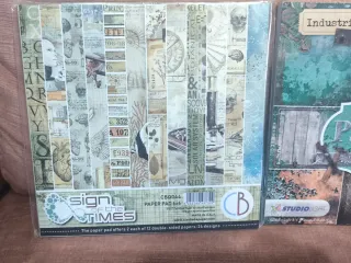 Lote Papel Scrapbooking 15x15 cm