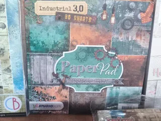 Lote Papel Scrapbooking 15x15 cm