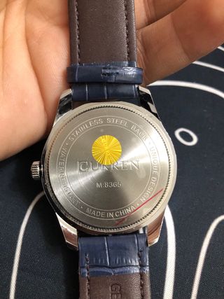 Orologio Curren Blu e Argento