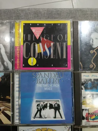 Lote 12 CDs 80s/90s Pop Rock Internacional
