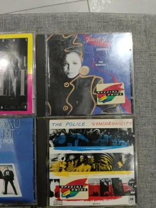 Lote 12 CDs 80s/90s Pop Rock Internacional