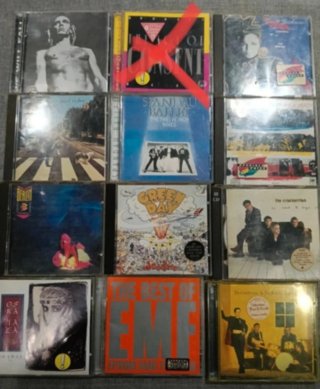 Lote 11 CDs 80s/90s Pop Rock Internacional