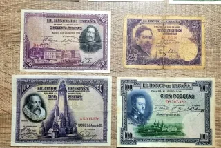 Billetes de España - Colección Variada