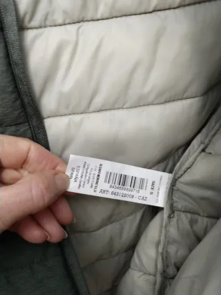 Chaleco acolchado Álvaro Moreno verde Talla S