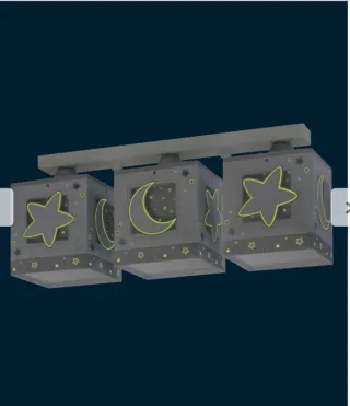 Lámpara infantil de techo.