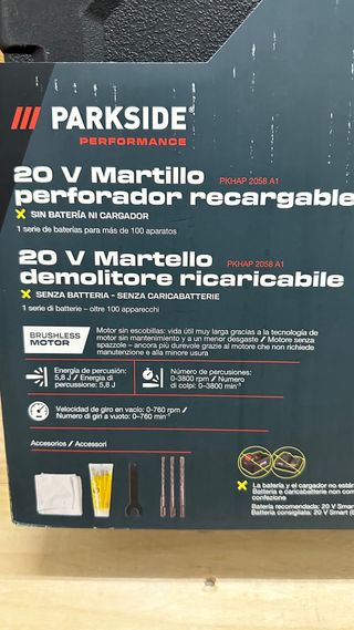 Martillo Perforador Performance