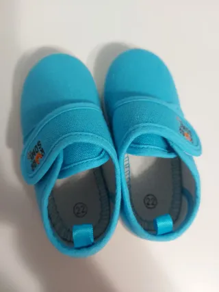 Zapatillas velcro Azul