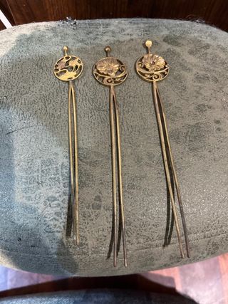 Antiguas horquillas pelo japonesas