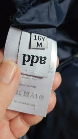 Add Piumino Lungo Blu