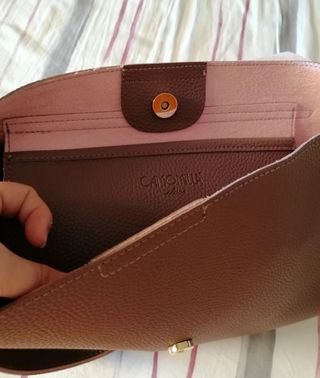 Borsa Camomilla Italia rosa malva