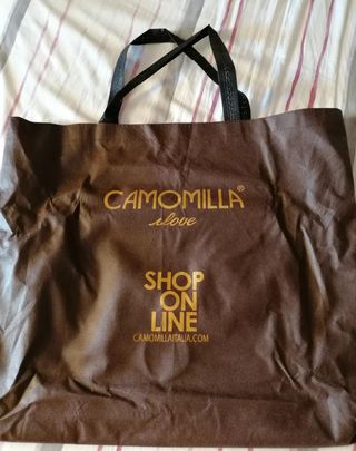 Borsa Camomilla Italia rosa malva