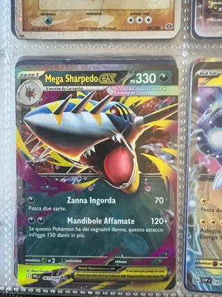 carta Pokémon Mega Sharpedo-ex