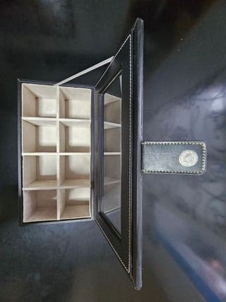 Caja para infusiones negra