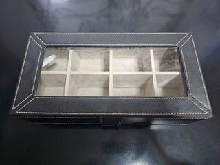 Caja para infusiones negra