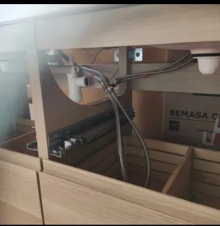 Mueble de baño doble lavabo