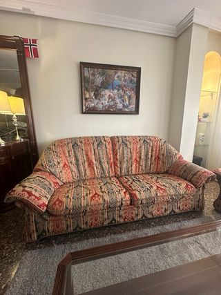 Conjunto de sofás clásicos de alta calidad (3 + 2)