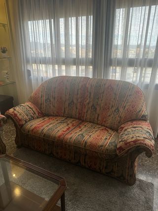 Conjunto de sofás clásicos de alta calidad (3 + 2)