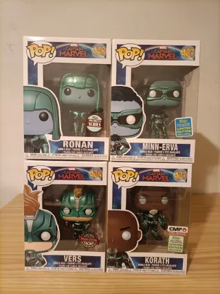 4 Funko Pop! Marvel Capitán América