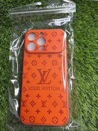 Funda iPhone 15 Pro Max Naranja LV
