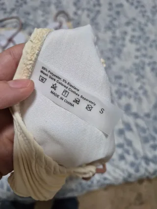 Bikini beige mujer Shein t.S