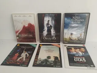 Lote de DVDs