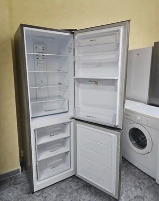 Nevera plateada de 2º mano