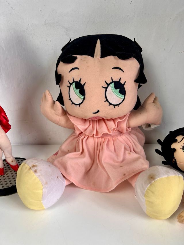 Lote de 3 muñecas Betty Boop