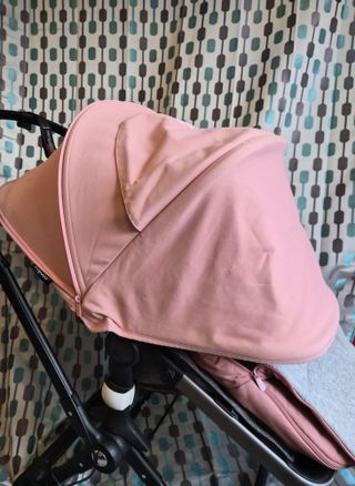 SACO SILLA POLAR Y CAPOTA EXTEN ROSA ATARDECER