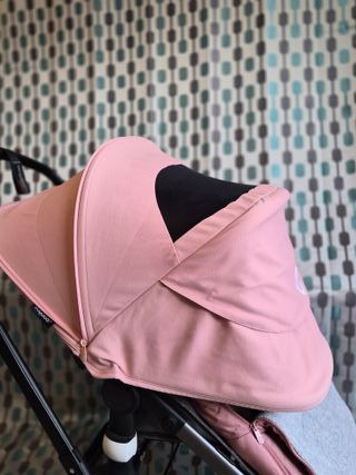 SACO SILLA POLAR Y CAPOTA EXTEN ROSA ATARDECER