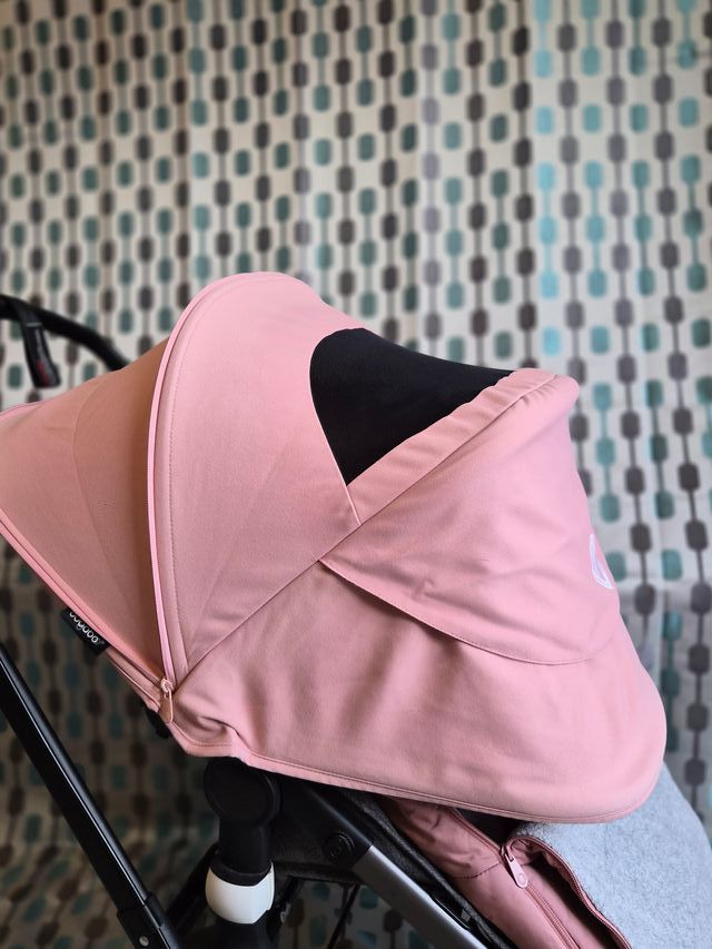 SACO SILLA POLAR Y CAPOTA EXTEN ROSA ATARDECER