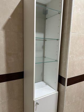 Mueble de baño alto blanco
