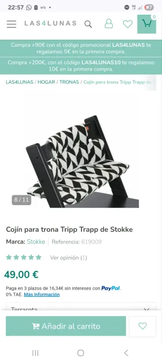 Cojín  Trona Tripp Trapp Stokke