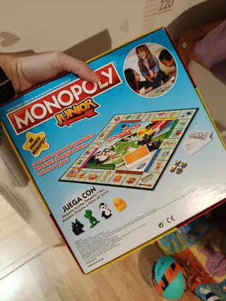 Mi Primer Monopoly Junior Juego de Mesa