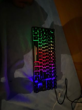 Teclado Gaming RGB Negro