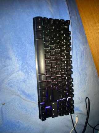 Teclado Gaming RGB Negro
