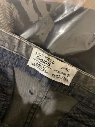 Pantalón Chino chico/hombre