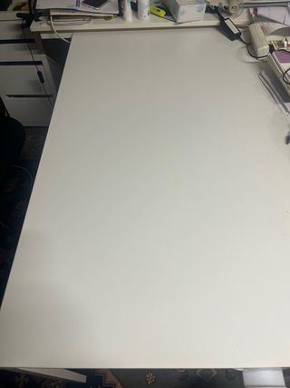 Mesa Escritorio Comedor Blanca Minimalista