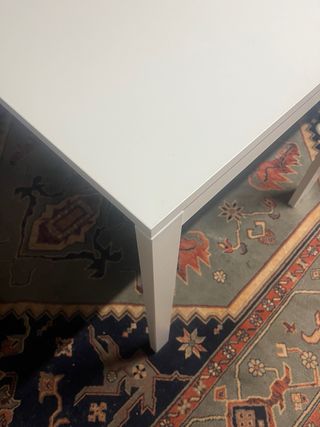 Mesa Escritorio Comedor Blanca Minimalista