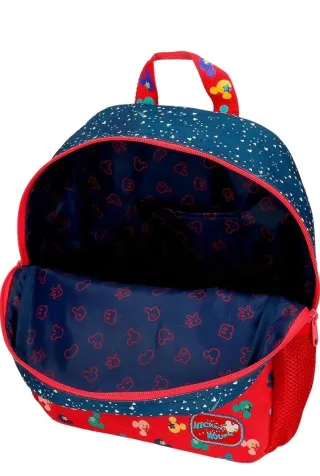 Mochila y Estuche Mickey Mouse 4-6 años
