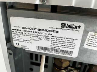Caldera estanca Vaillant 32 kw/ 34,8kw- turbo tec