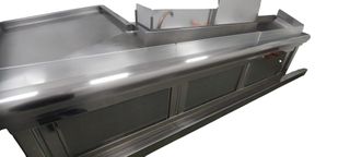 Mostrador Pescadería Acero Inoxidable