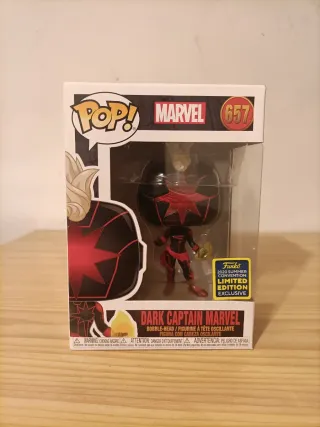 Funko Pop Dark Captain Marvel 657