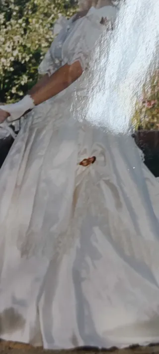 Vestido de Novia beis clarito