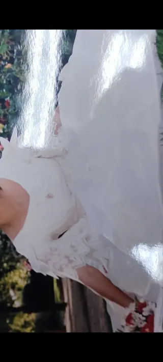 Vestido de Novia beis clarito