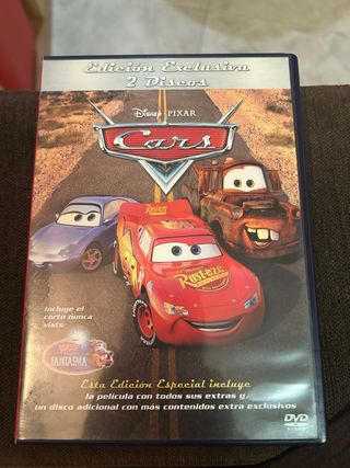 DVD Cars Edición Exclusiva 2 Discos