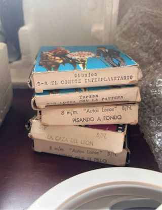 Proyector Bianchi S.A. Vintage + Películas