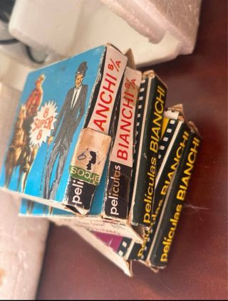 Proyector Bianchi S.A. Vintage + Películas