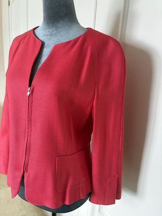 Chaqueta Zara Coral